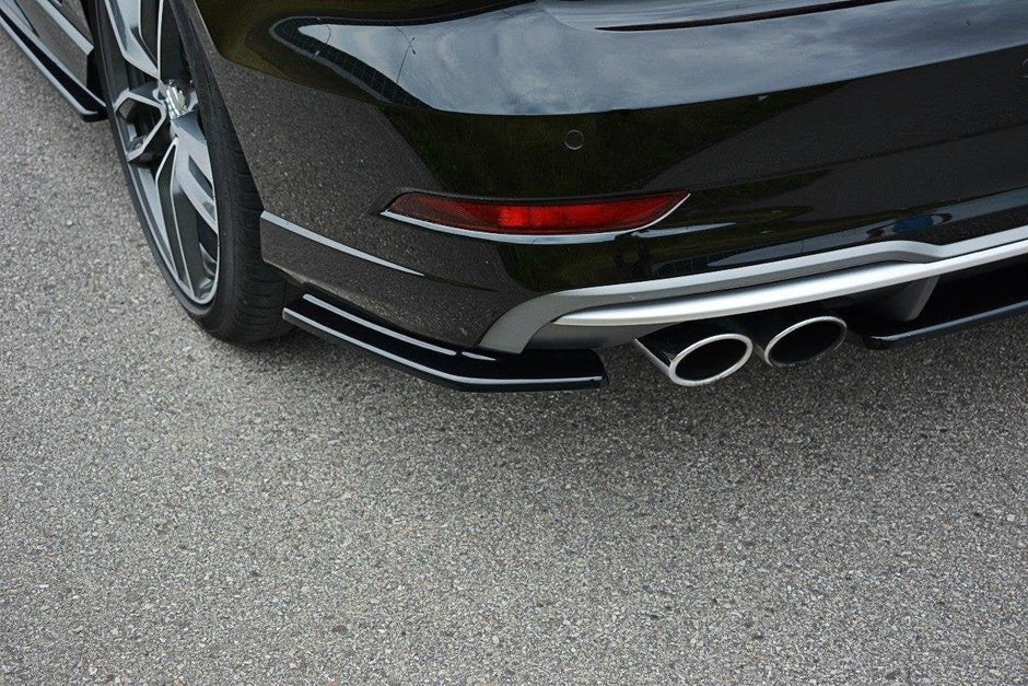 Bakre Sidosplitters för Audi S3 / A3 S-Line 8V Facelift Sedan
