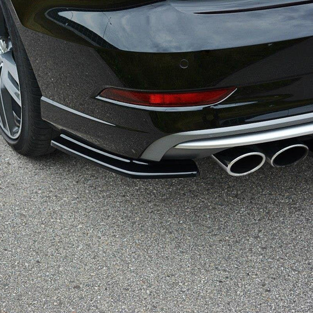 Bakre Sidosplitters för Audi S3 / A3 S-Line 8V Facelift Sedan