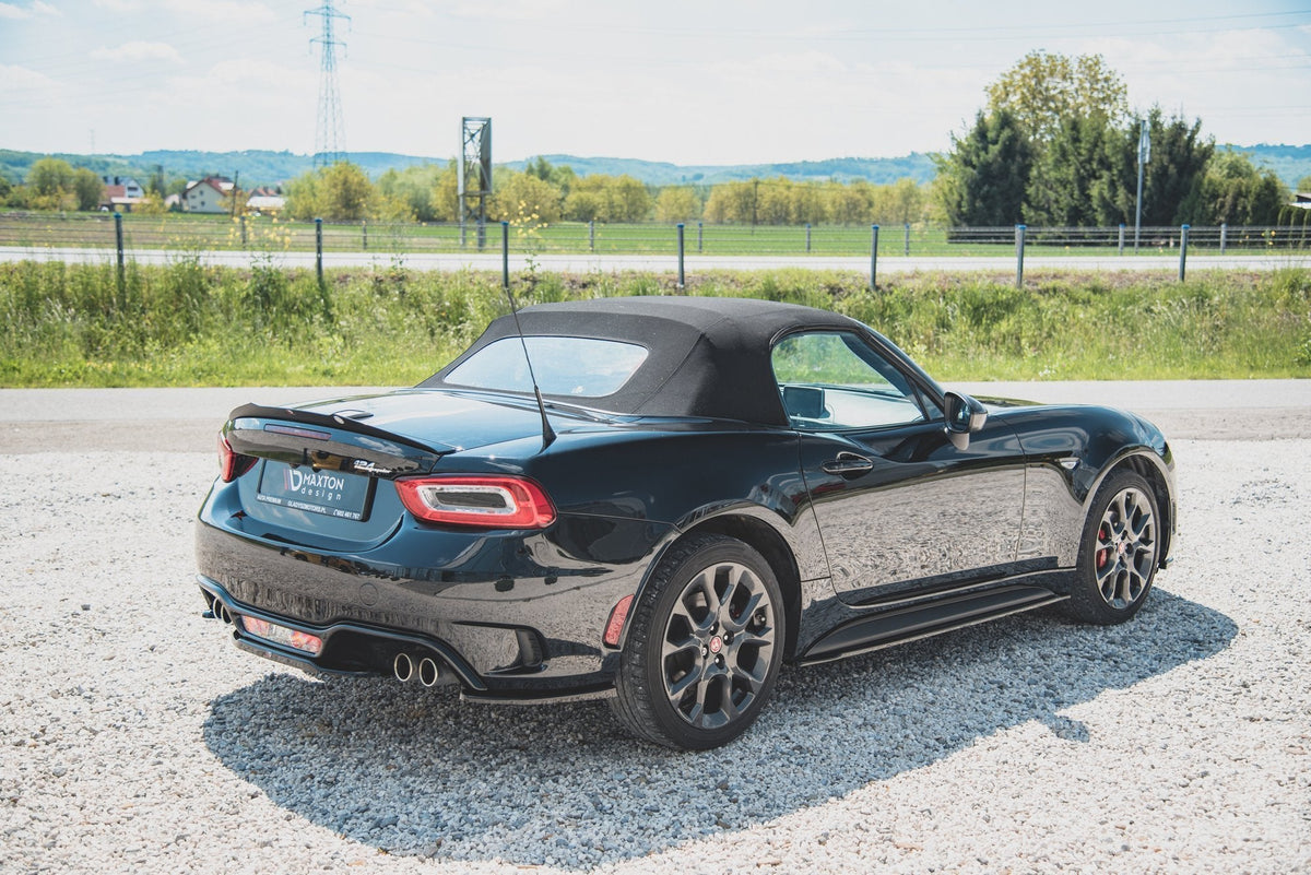 Bakre Sidosplitters för Abarth 124 Spider