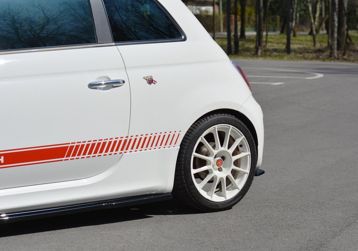 Bakre Sidosplitters för Abarth 500 Mk1