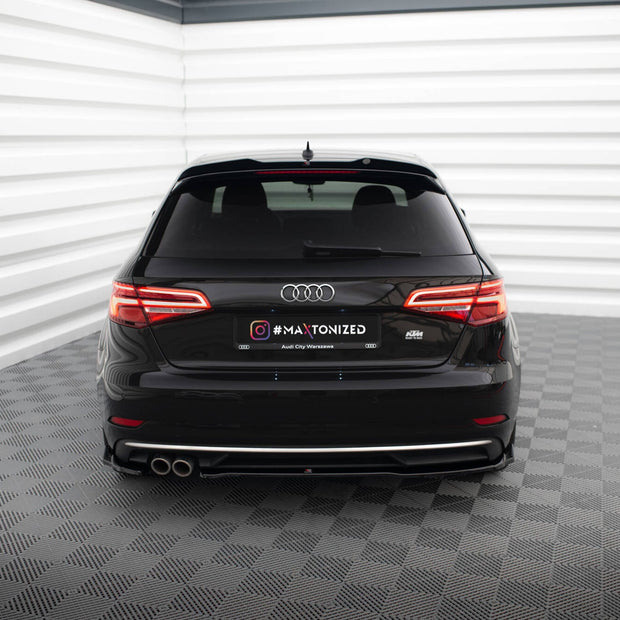 Bakre Sidosplitters för Audi A3 Sportback 8V Facelift