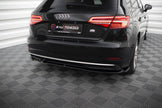 Bakre Sidosplitters för Audi A3 Sportback 8V Facelift