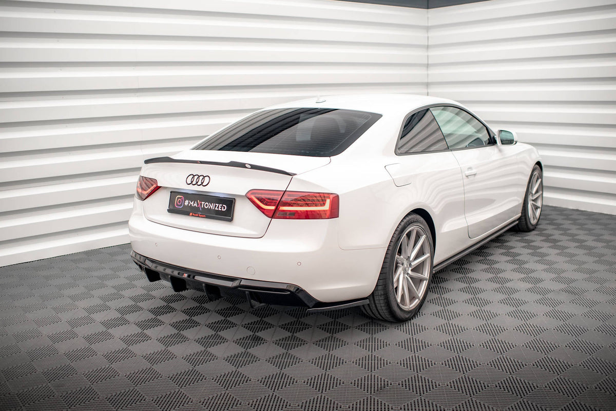 Bakre Sidosplitters för Audi A5 Coupe 8T Facelift