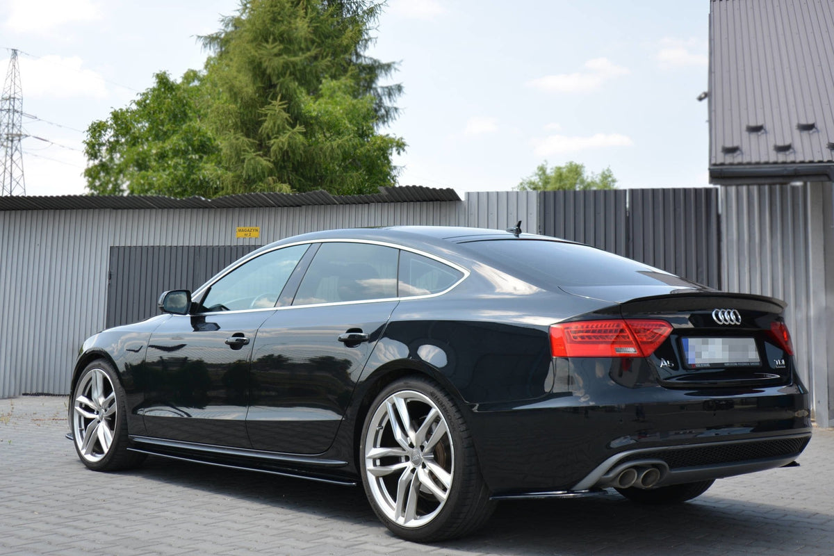 Bakre Sidosplitters för Audi A5 S-Line 8T Facelift Sportback