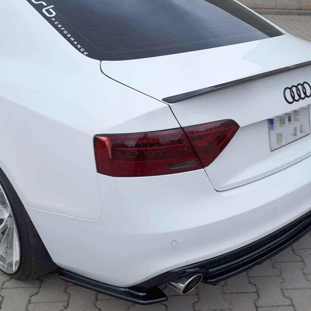 Bakre Sidosplitters för Audi A5 S-Line 8T Facelift (FACELIFT)