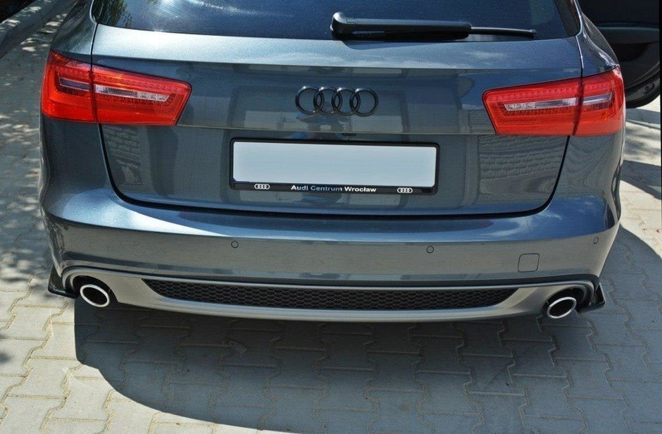 Bakre Sidosplitters för Audi A6 C7 S-LINE