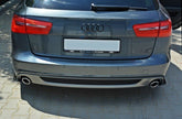 Bakre Sidosplitters för Audi A6 C7 S-LINE