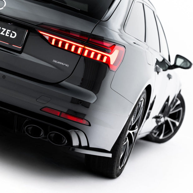 Bakre Sidosplitters för Audi A6 Sedan / Avant C8 / C8 Facelift