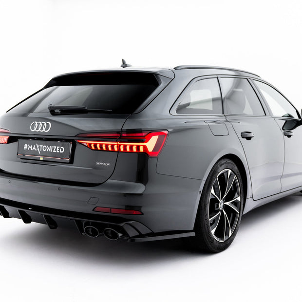 Bakre Sidosplitters för Audi A6 Sedan / Avant C8 / C8 Facelift
