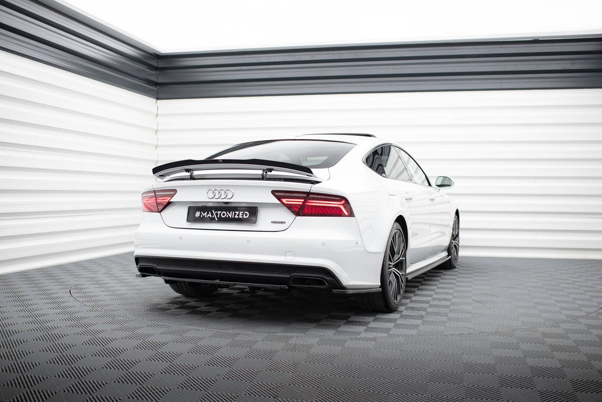 Bakre Sidosplitters för Audi A7 S-Line Facelift