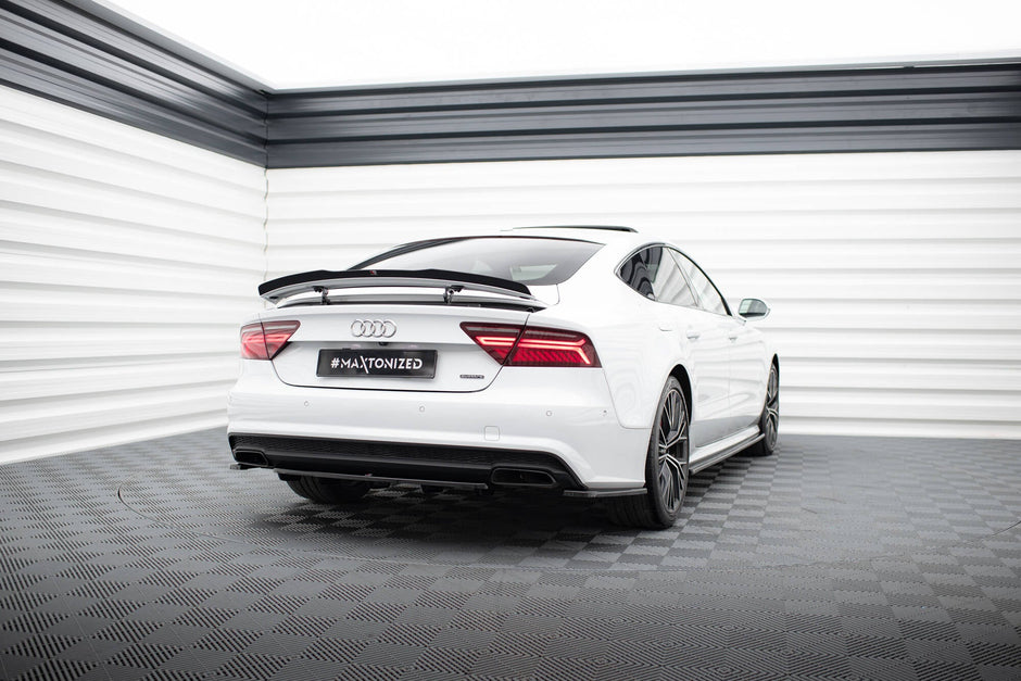 Bakre Sidosplitters för Audi A7 S-Line Facelift