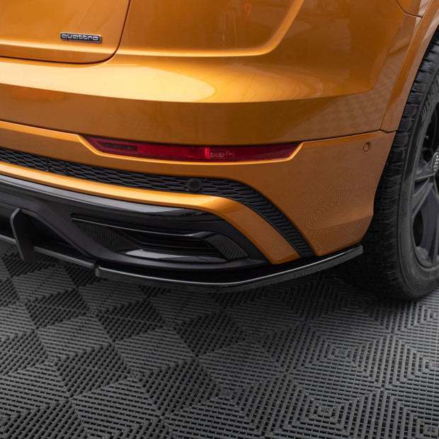 Bakre Sidosplitters för Audi Q8 S-line Mk1