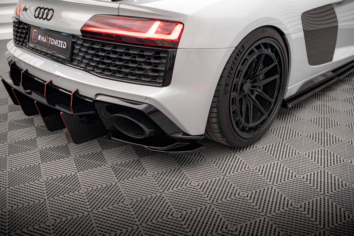 Bakre Sidosplitters för Audi R8 Mk2 Facelift