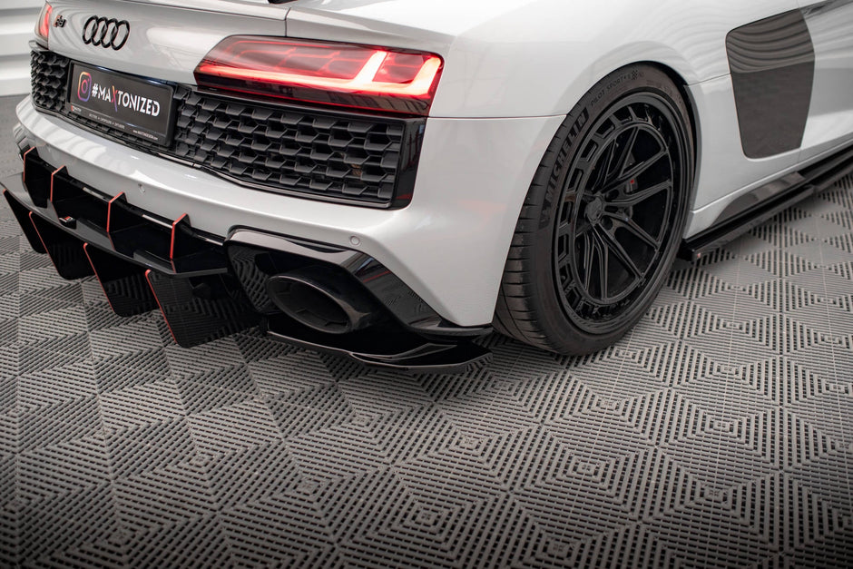 Bakre Sidosplitters för Audi R8 Mk2 Facelift