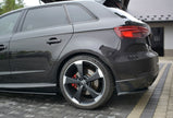 Bakre Sidosplitters för Audi RS3 8V Facelift Sportback