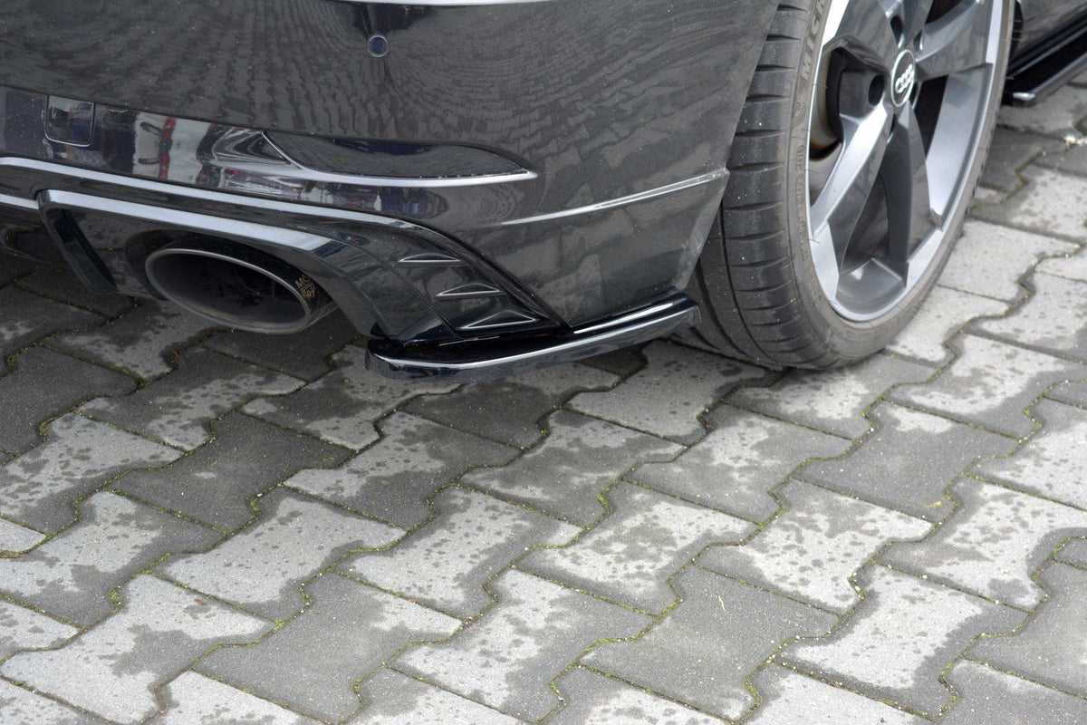 Bakre Sidosplitters för Audi RS3 8V Facelift Sportback
