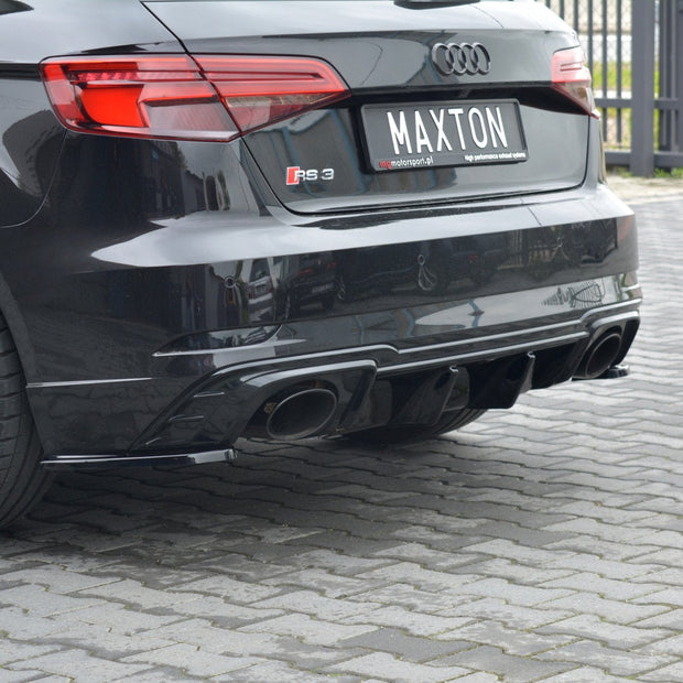 Bakre Sidosplitters för Audi RS3 8V Facelift Sportback