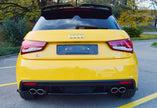 Bakre Sidosplitters för Audi S1 8X