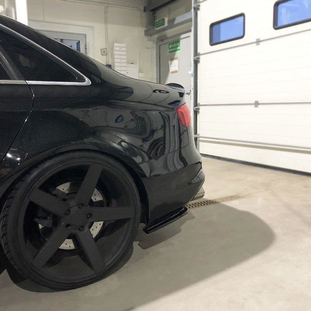 Bakre Sidosplitters för Audi S4 B8 Facelift