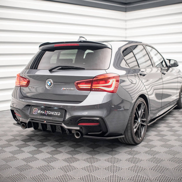 Bakre Sidosplitters för BMW 1 F20 Facelift M-power