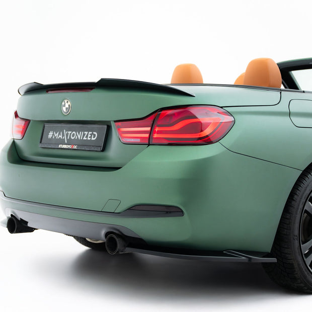 Maxton Design Bakre sidosplitters – BMW 4 Cabrio / Coupe F33 / F32