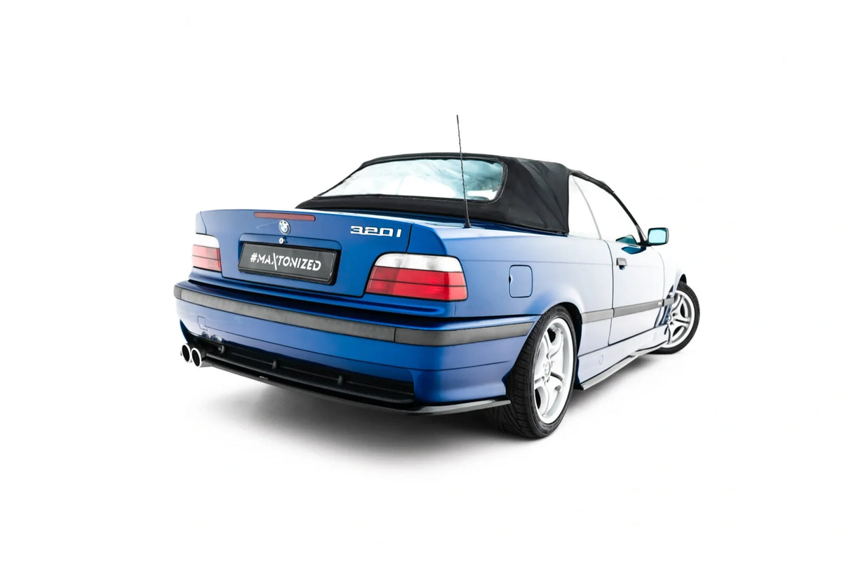 Bakre Sidosplitters för BMW M3 / 3 M-Pack Coupe / Cabrio E36