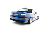 Bakre Sidosplitters för BMW M3 / 3 M-Pack Coupe / Cabrio E36