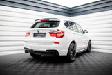 Bakre Sidosplitters för BMW X3 M-Pack F25 Facelift