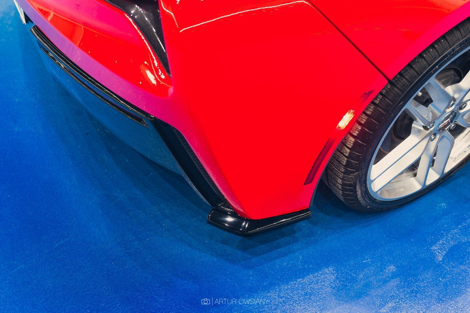 Bakre Sidosplitters för Chevrolet Corvette Stingray C7