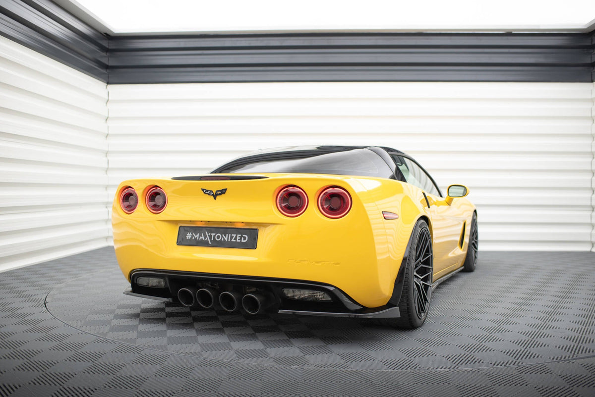 Bakre Sidosplitters för Chevrolet Corvette Widebody C6