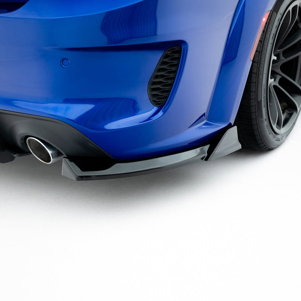 Bakre Sidosplitters för Dodge Charger RT Scat Pack Widebody Mk3 Facelift