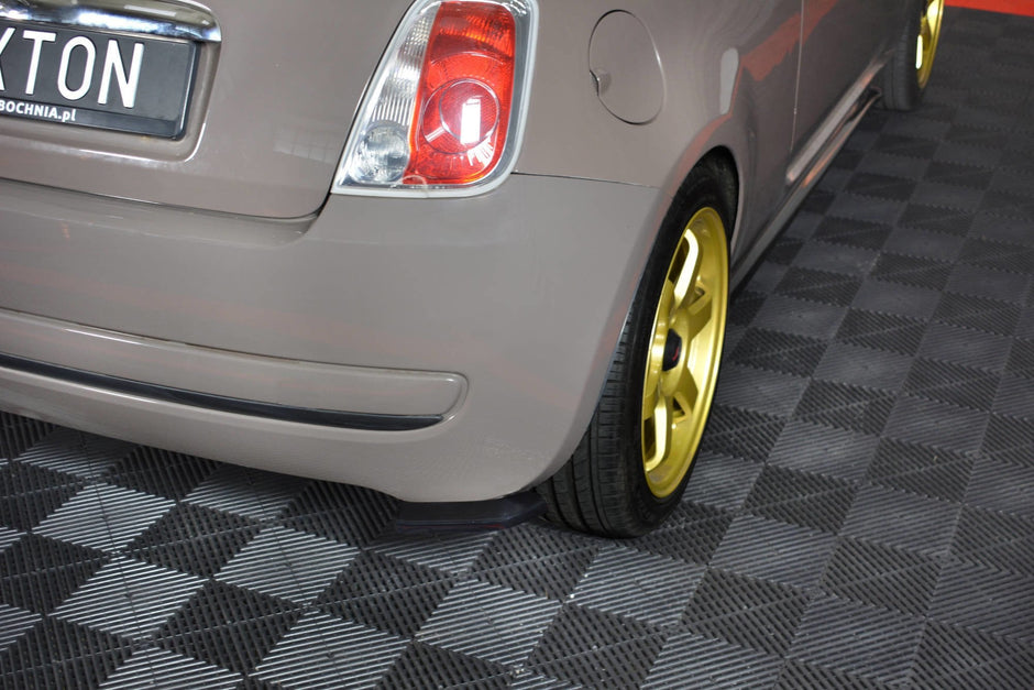 Bakre Sidosplitters för Fiat 500