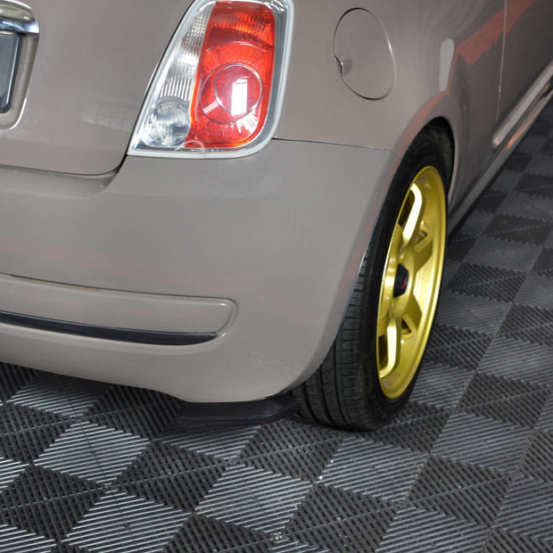 Bakre Sidosplitters för Fiat 500