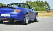 Bakre Sidosplitters för Honda S2000