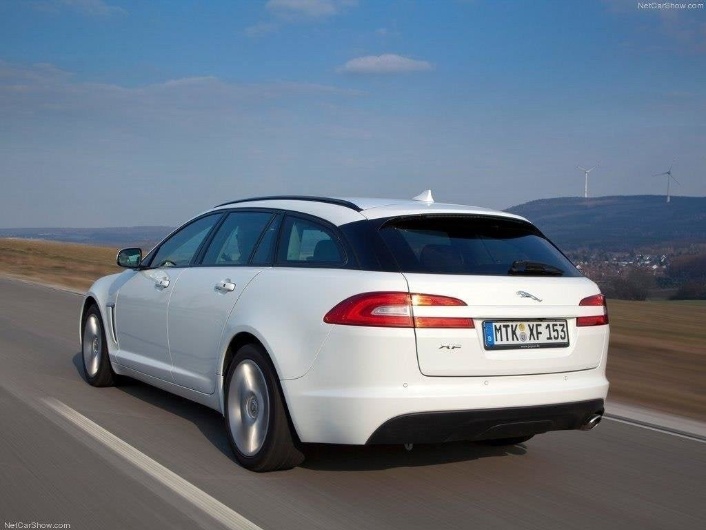 Bakre Sidosplitters för Jaguar XF X250 Sportbrake