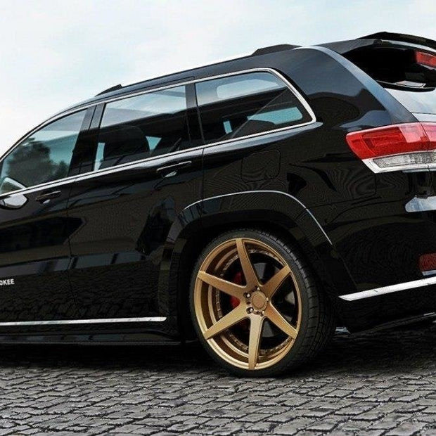 Bakre Sidosplitters för Jeep Grand Cherokee WK2 Summit (Facelift)