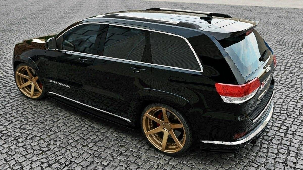 Bakre Sidosplitters för Jeep Grand Cherokee WK2 Summit (Facelift)