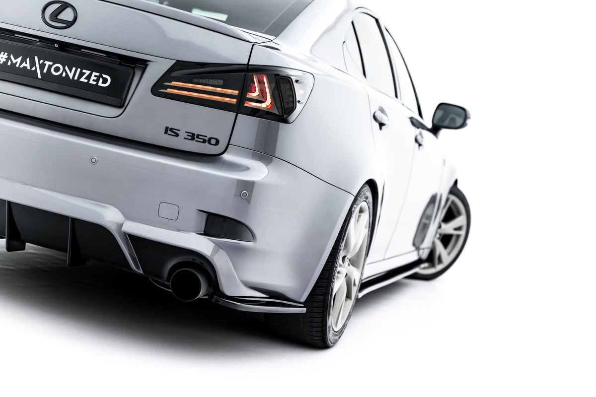 Bakre Sidosplitters för Lexus IS F-Sport Mk2 (XE20) Facelift
