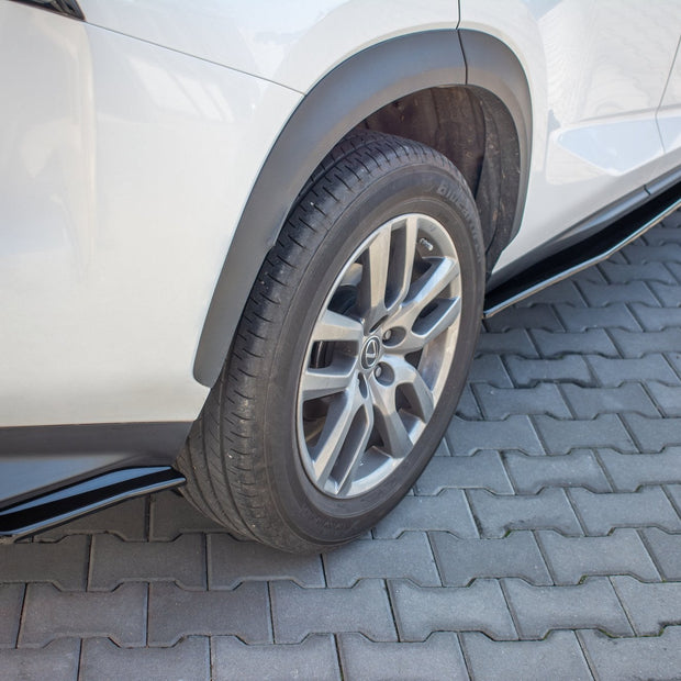 Bakre Sidosplitters för Lexus NX Facelift