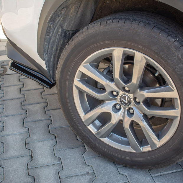 Bakre Sidosplitters för Lexus NX Facelift