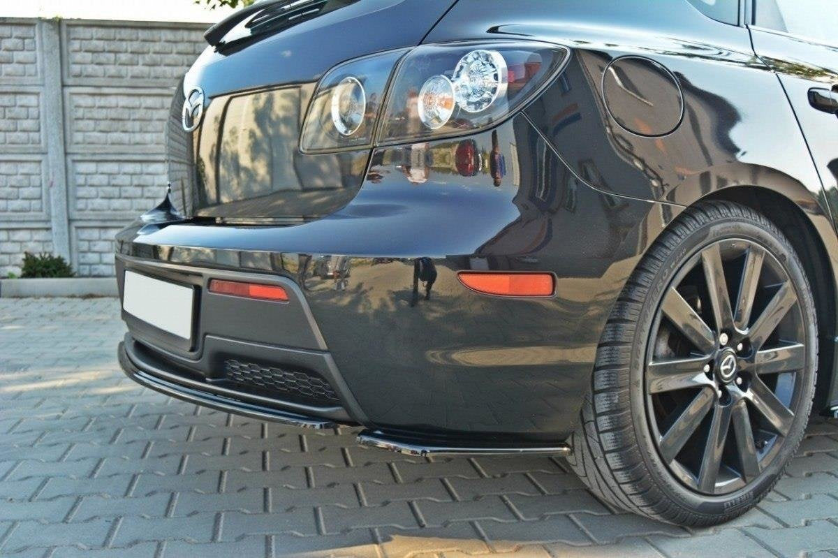 Bakre Sidosplitters för Mazda 3 MPS Mk1 US-Spec Version
