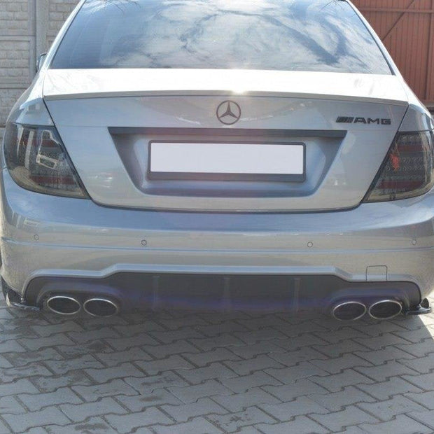 Bakre Sidosplitters för Mercedes-Benz C Sedan / Estate AMG-Line W204 / S204