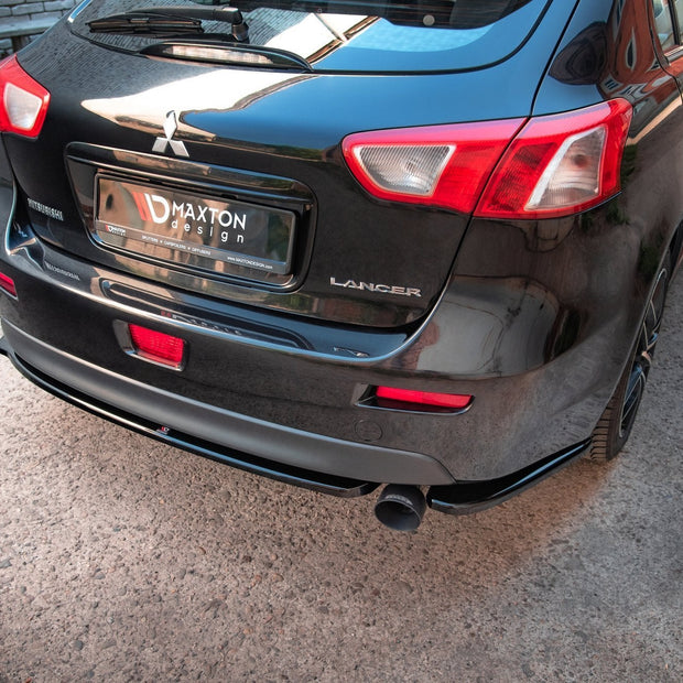 Bakre Sidosplitters för Mitsubishi Lancer Sportback Mk8