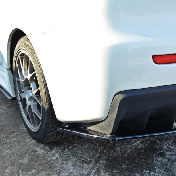 Bakre Sidosplitters för Mitsubishi Lancer Evo X