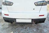 Bakre Sidosplitters för Mitsubishi Lancer Evo X