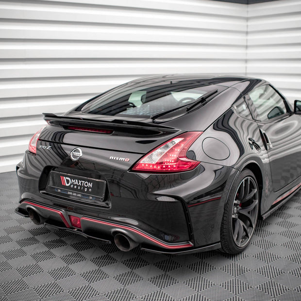Bakre Sidosplitters för Nissan 370Z Nismo Facelift