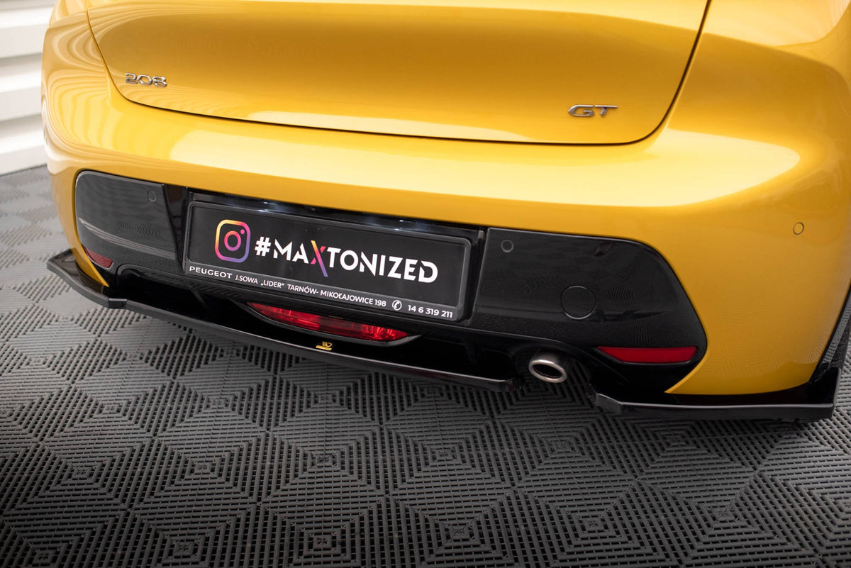Bakre Sidosplitters för Peugeot 208 GT Mk2