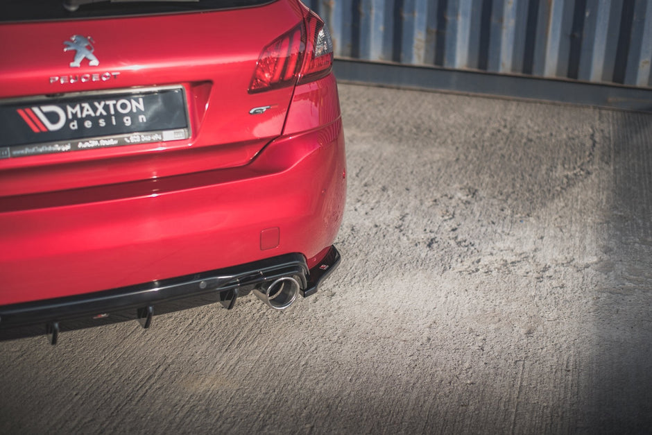 Bakre Sidosplitters för Peugeot 308 GT Mk2 Facelift