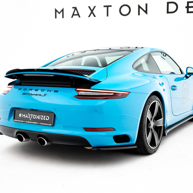 Bakre Sidosplitters för Porsche 911 Carrera 991 Facelift