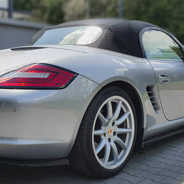 Bakre Sidosplitters för Porsche Boxster 987